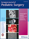 EUROPEAN JOURNAL OF PEDIATRIC SURGERY雜志封面